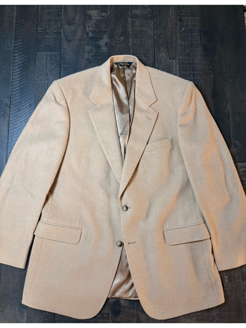 Brooks Brothers 100% Camelhair Blazer